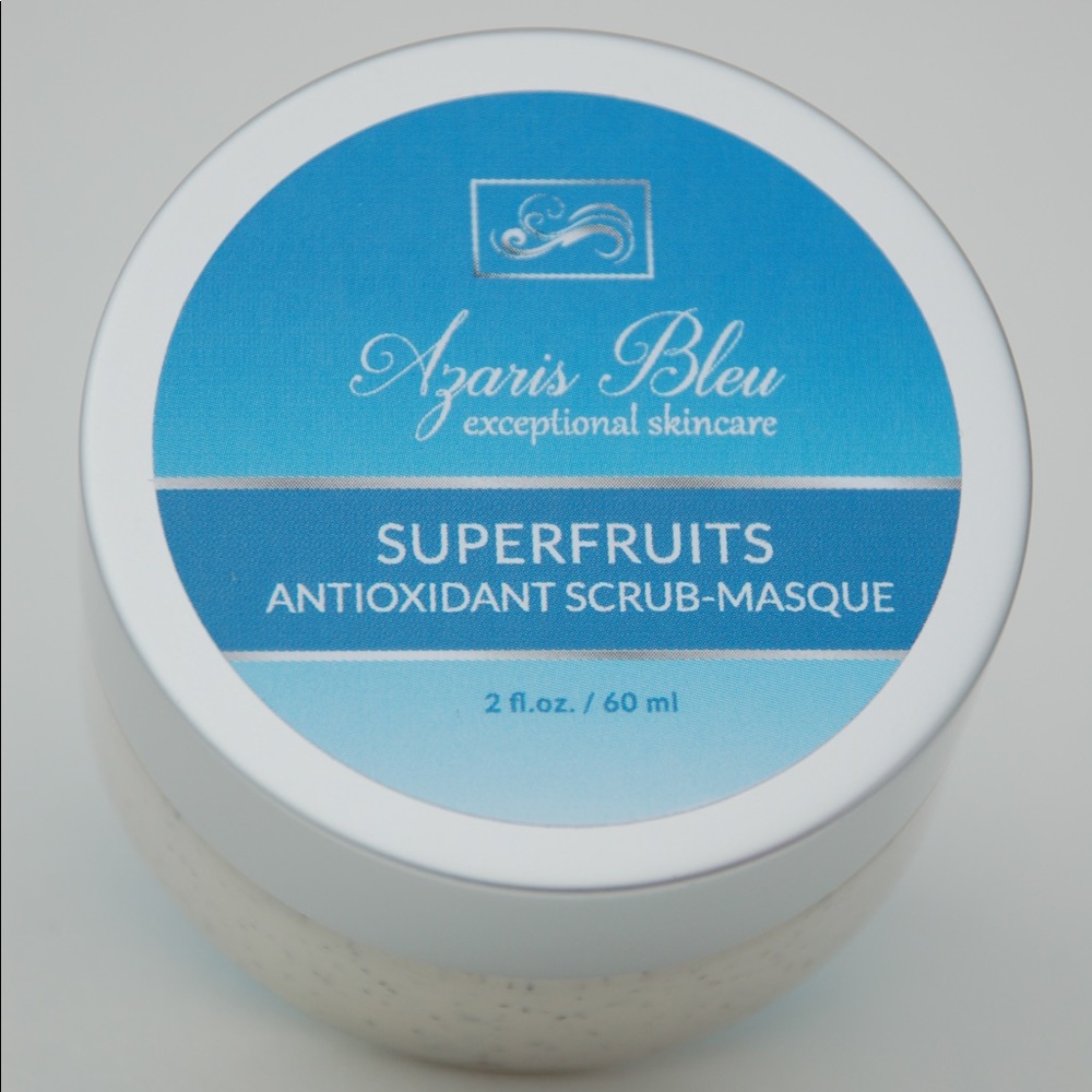 SUPERFRUITS ANTIOXIDANT SCRUB-MASQUE-AZARIS BLEU